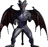 Obsidian Gargoyle as it appears in the game